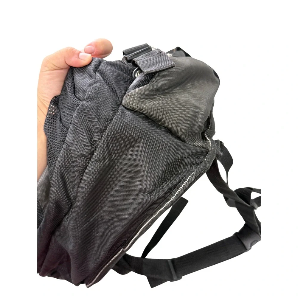 Vintage Alienware Odyssey Gaming Laptop Backpack Black Grey Ballistic Nylon Y2K